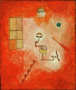 魔術師 作： Paul Klee